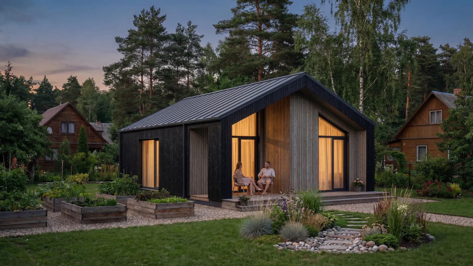 HONKA – sodo namo vizualizacija