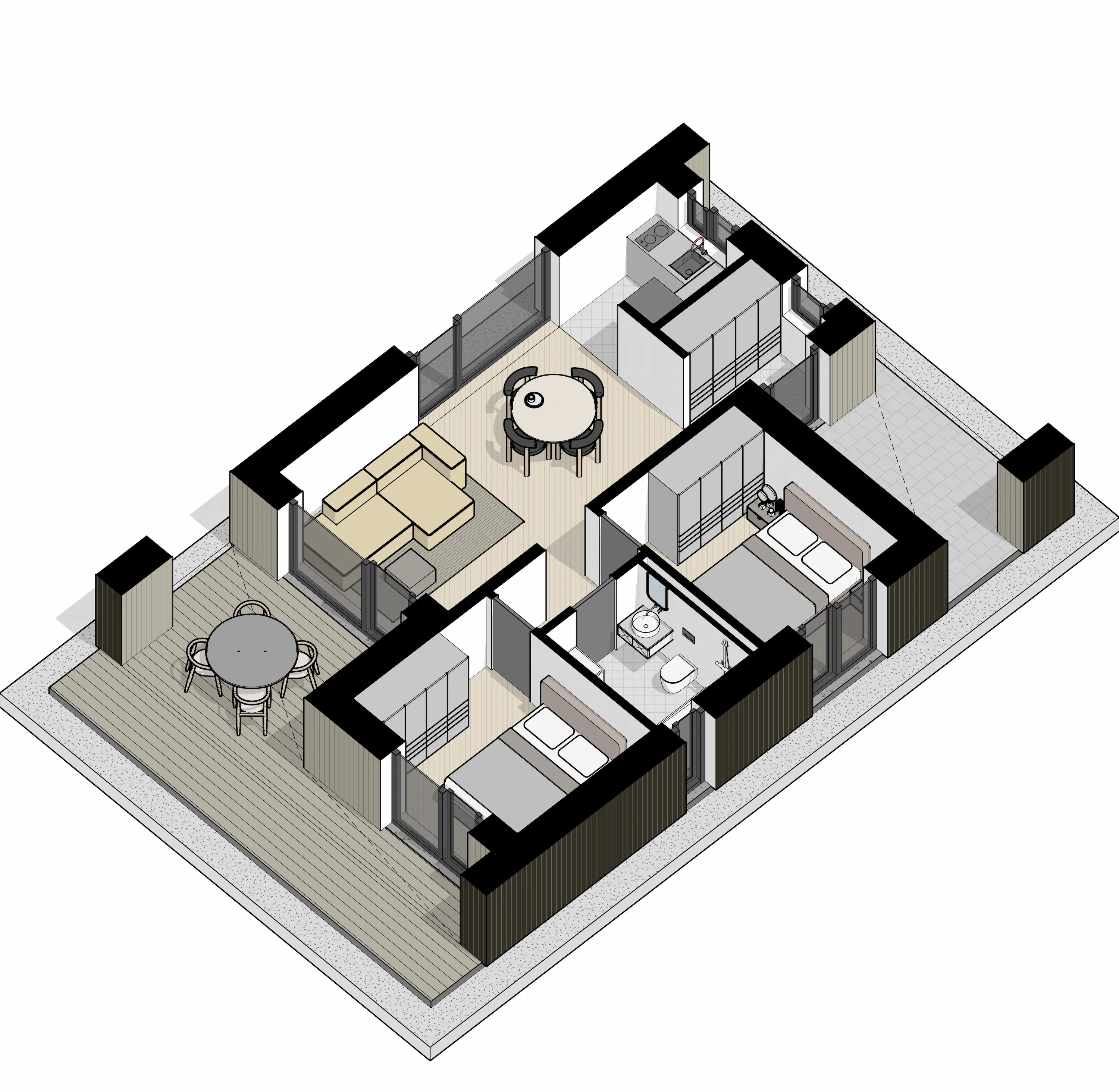 01 HONKA – 3D vaizdas
