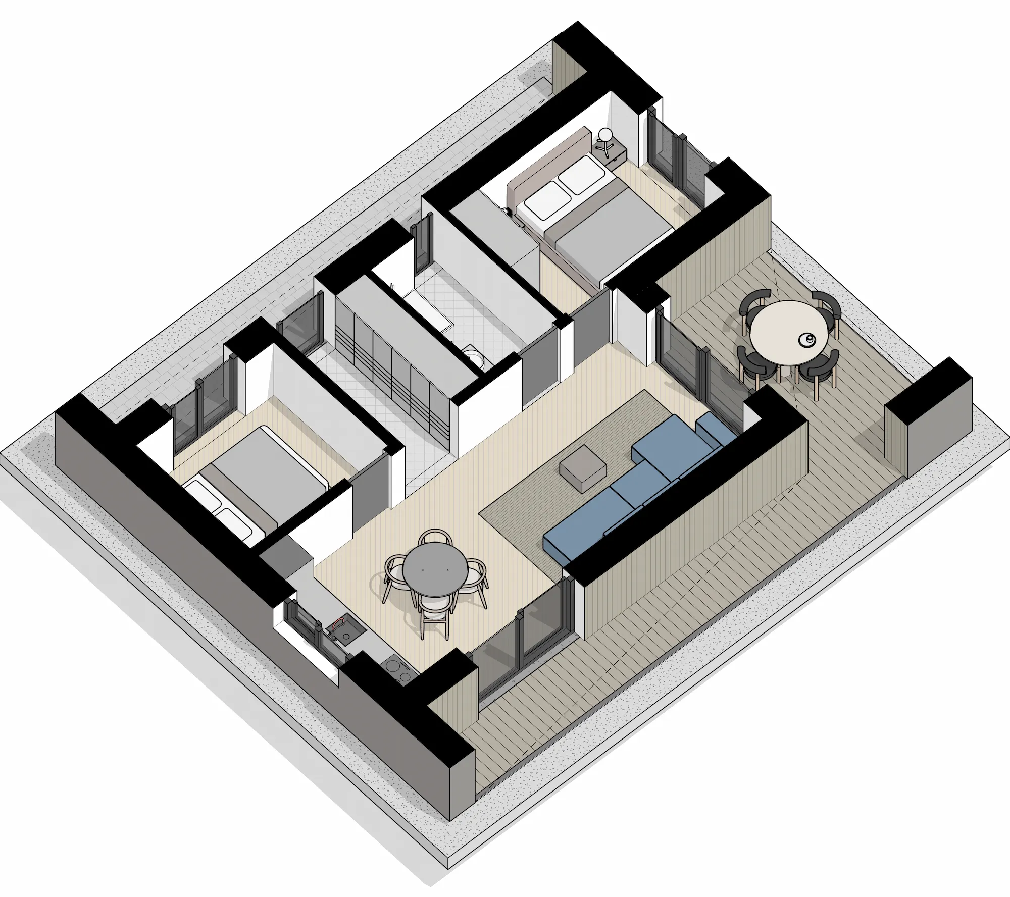 04 KOTI – 3D vaizdas