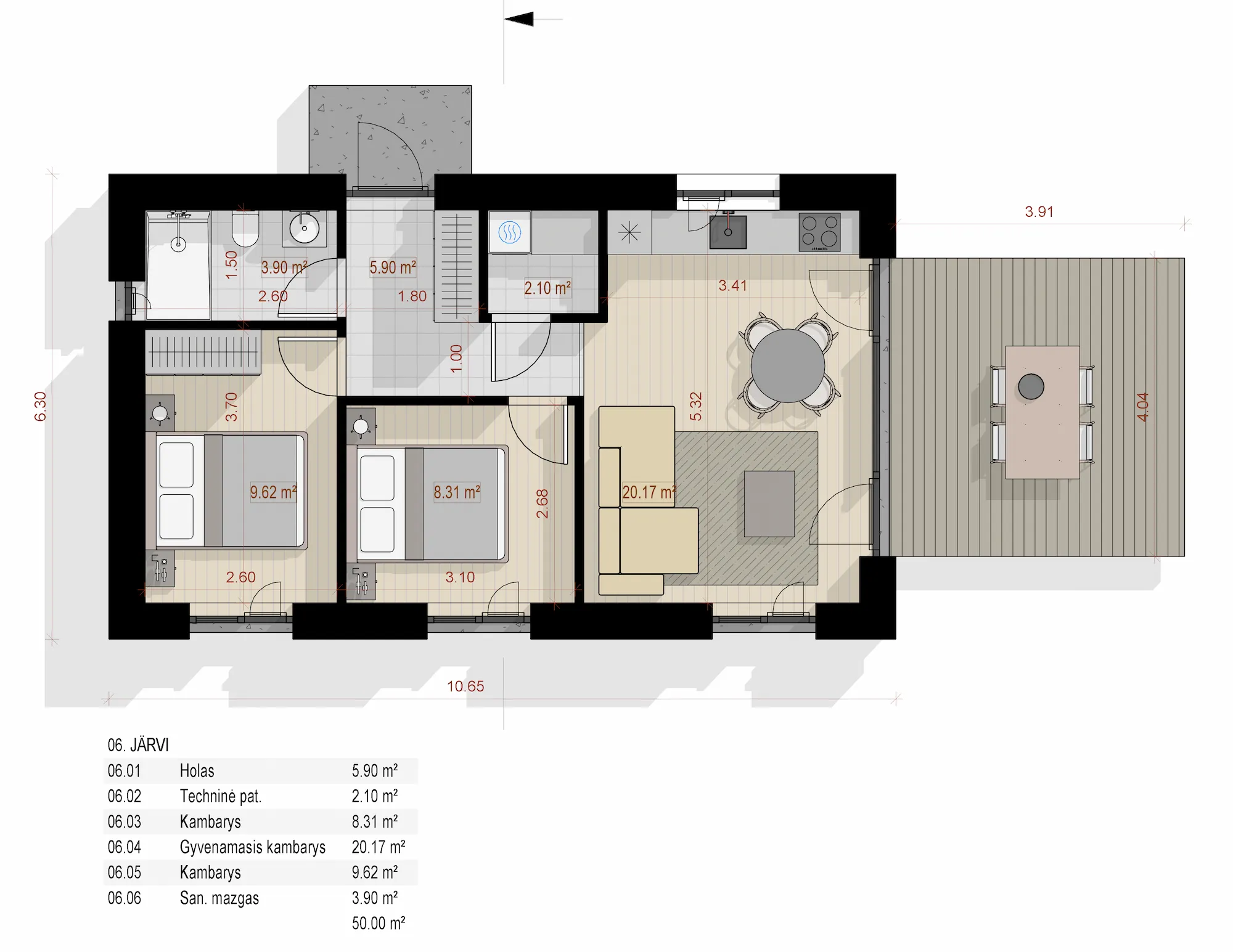 06 JÄRVI – planas